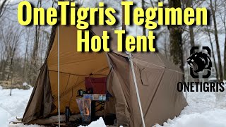 Budget Friendly Hot Tent that DOESNT SUCK OneTigris Tegimen [upl. by Muns]