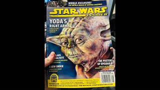 Taylor T Carlson Reads Star Wars Insider Issue 86 MarchApril 2006 [upl. by Aynotak]