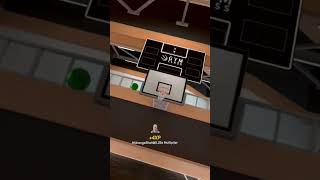 W shot game is called gym class basketball vr [upl. by Vivle580]