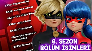 6 SEZON BÖLÜM İSİMLERİ🐞♾️  BÜYÜK GİZEMLER  6 SEZON TEORİ [upl. by Boykins]