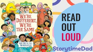 Were Different Were the Same Sesame Street Storytime Book [upl. by Cristabel]