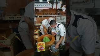 VIRAL Pounding Mochi in Japan 🇯🇵  Nakatanidou Mochi Maker [upl. by Connett246]