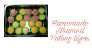 How to prepare Putong Bigas  Easy Steamed Putong Bigas Recipe  Putong Bigas [upl. by Divadleahcim]