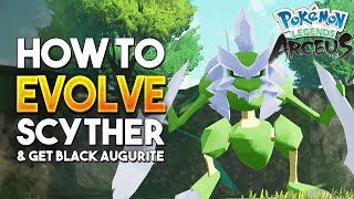 How To Evolve Scyther Into Kleavor amp Get Black Augurite in Pokemon Legends Arceus [upl. by Marcie663]