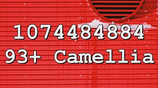 Camellia Roblox Song IDs [upl. by Beach]