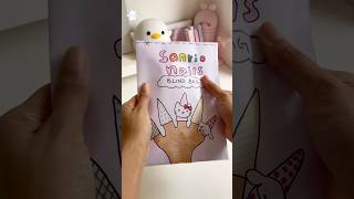 Sanrio nails blind bag unbox ചെയ്യാം diy craft shorts asmr blindbag [upl. by Ribble10]