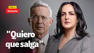 OJO AL PEDIDO que María Fernanda Cabal le hace a Álvaro Uribe Vélez  Vicky en Semana [upl. by Aerol]