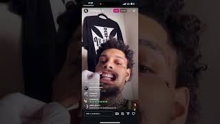 Smokepurpp previews unreleased music IG Live 2024 [upl. by Waligore]