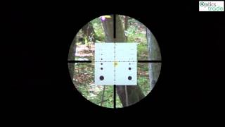 Meopta MeoPro 618x50 SF Reticle Mil Dot subtensions [upl. by Ardnat]