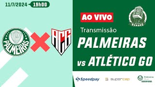 🔴 AO VIVO PALMEIRAS x ATLÉTICO GO  16ª RODADA BRASILEIRÃO 2024  ACOMPANHE AQUI NA WEB RÁDIO VERDÃO [upl. by Altheta534]