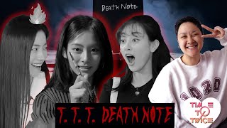 TWICE  TTT Death Note EP04  Kpop reaction react [upl. by Lerraf]