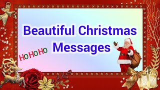 Merry Christmas 2023 Christmas Wishes in English Christmas Message Christmas Quotes [upl. by Annaerda278]