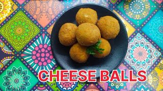 CHEESE BALLS RECIPE  QUICK amp EASY SNACK APPETIZER ranjanaskitchenp8q [upl. by Oicnanev235]