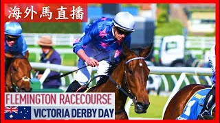 【海外馬直播】Victoria Derby Day 維多利亞打吡賽馬日 Flemington Racecourse 費明頓馬場 Australia 澳洲 [upl. by Seilenna]