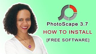 How to DOWNLOAD and INSTALL PHOTOSCAPE 37  FREE PHOTO EDITOR for WINDOWS  ALL VERSIONS [upl. by Hepsibah]