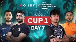 HINDI OMEN Valorant Challengers South Asia 2024  Cup 1Day 7 [upl. by Gregorio421]