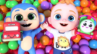 Juguemos con bolas de colores  Videos Para Niños  BonBon Canciones Infantiles [upl. by Dygert]