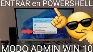 💻🤓 3 MANERAS de EJECUTAR WINDOWS POWERSHELL como ADMINISTRADOR en WINDOWS 10 8 y 7 [upl. by Fawnia115]