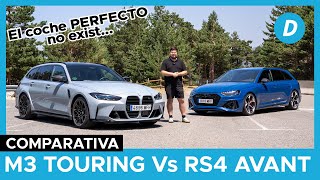 BMW M3 Touring Vs Audi RS4 Avant no al SUV ¿cuál es el MEJOR familiar DEPORTIVO  Diariomotor [upl. by Ilujna]