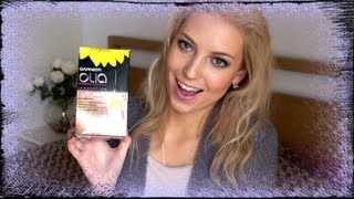 My New Hair  Garnier Olia Hair Dye Review [upl. by Anivas]