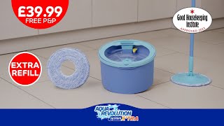 Spontex Aqua Revolution System Xtra Mop amp Bucket TV Advert  3 Minute [upl. by Notfilc]