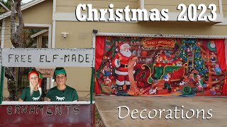 Festive Wonderland DIY Christmas 2023 Decorations amp Ornament Giveaway Booth [upl. by Northrop]