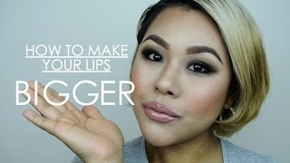 How to make your lips bigger 大きくてプルプルなリップの作り方 [upl. by Efi]