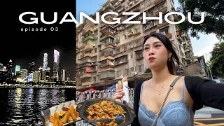 LIFE IN GUANGZHOU vol 3 🇨🇳˚✿˖  speaking ONLY CANTONESE for a day meeting HK actor night biking [upl. by Anwadal]