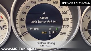 AdBlueProbleme Unsere Lösung für dein Mercedes ECoupe [upl. by Joses]