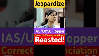 Jeopardize Correct Pronunciation amp Meaning [upl. by Adnauqal95]