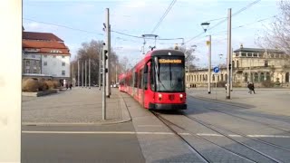 Straßenbahn Dresden 2016 Tram in Dresden [upl. by Sairacaz195]