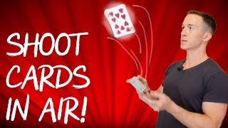 How to shoot cards from a deck  EASY tutorial [upl. by Claudie]