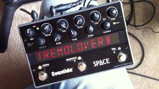 Eventide SPACE Reverb — TremoloVerb [upl. by Thorin367]