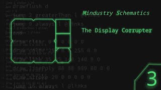 Mindustry Schematics ep 3  The Display Corrupter [upl. by Nisay]