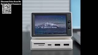 Hagibis 35inch IPS Mini Screen AIDA64 Mini PC Review Aliexpress [upl. by Ieluuk888]