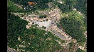 Places to see in  Koblenz  Germany  Ehrenbreitstein Fortress [upl. by Ahsineg]