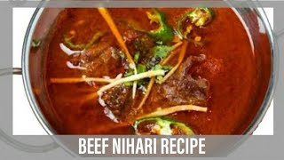 PESHAWARI BEEF NIHARI RECIPE BEEF NIHARI  BEEF RECIPE  MI KITCHEN [upl. by Novehc]