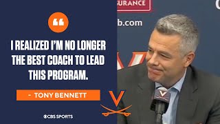 Tony Bennett explains his sudden retirement from Virginia basketball  Press Conference [upl. by Estevan]