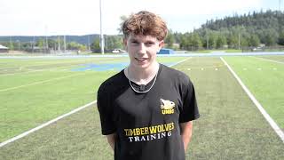 Isaac Tate  2024 UNBC Mens Soccer Training Camp [upl. by Sugirdor952]