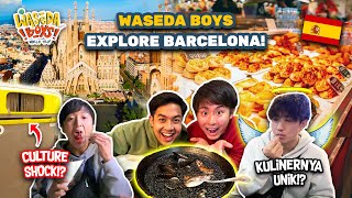 WASEDABOYS KE SPANYOL CULTURE SHOCK STREETFOOD SAGRADA FAMILIA DLL  WORLD TRIP 67 [upl. by Nylahsoj]