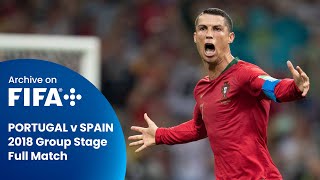 FULL MATCH Portugal v Spain  2018 FIFA World Cup [upl. by Yaker89]