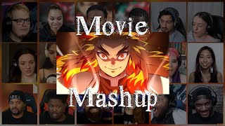 Demon Slayer Kimetsu no Yaiba Mugen Train Movie Reaction Mashup [upl. by Rotsen460]