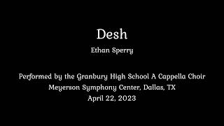 Desh SATB Ethan Sperry [upl. by Barbi]