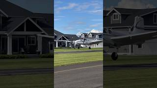 Airpark Living  Beech Twin Bonanza aka “T Bone” Takes Off Like A Boss [upl. by Gayle]