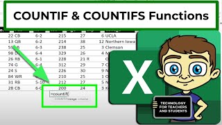 The Excel COUNTIF and COUNTIFS Functions [upl. by Ahsener]