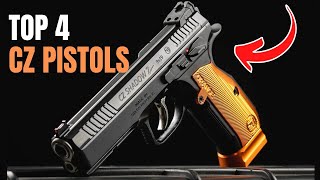 The 4 CZ Pistols You Need To Own This 2024 [upl. by Wyck]