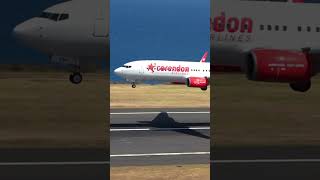 Madeira Airport FNC Plane Spotting Funchal 🇵🇹 Corendon Boeing 737 landing airbus madeira fnc [upl. by Hamlani]