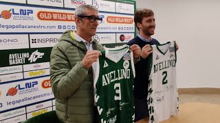 Avellino Basket presentato lo sponsor di maglia Halley Campania [upl. by Gaspard]