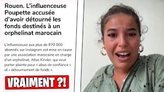 Poupette Kenza Aurait Détourné une cagnotte pour enfants [upl. by Eilahs]