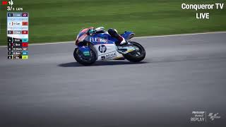 Sprint Race Moto2 Silverstone BritishGP 2024 [upl. by Tri]